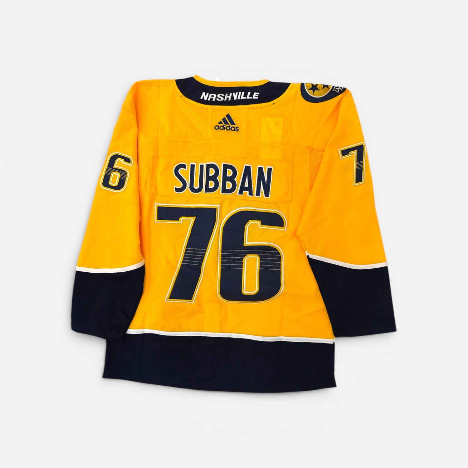 NASHVILLE PREDATORS SUBBAN 76 ADIDAS NHL JERSEY XL
